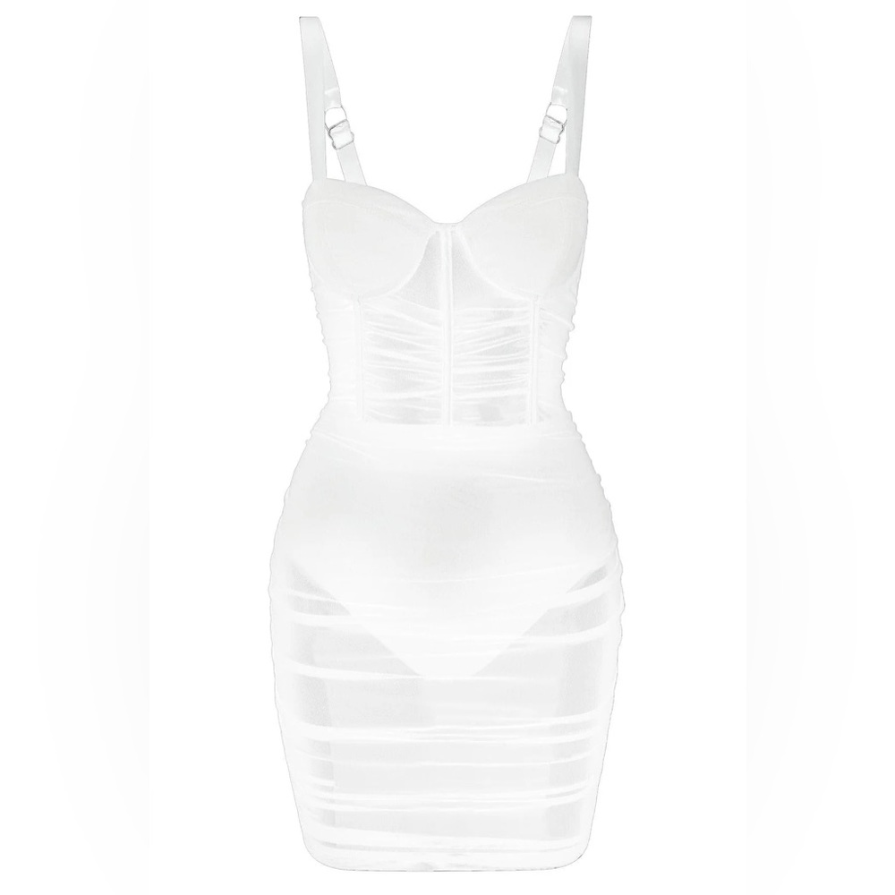 LEAU - XXL - White - Mini Dress